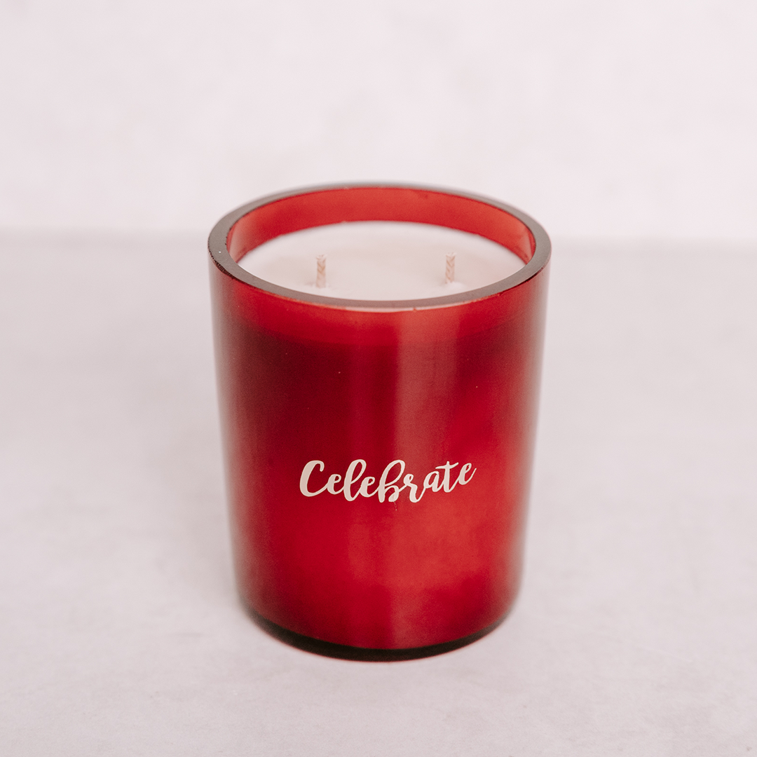 450g Red Translucent Celebrate Vessel