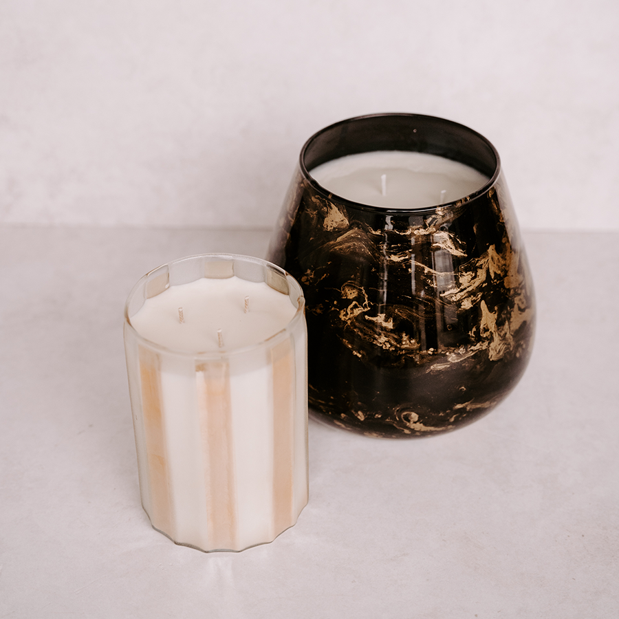 1kg Gold & Pearl Striped Showstopper Vessel