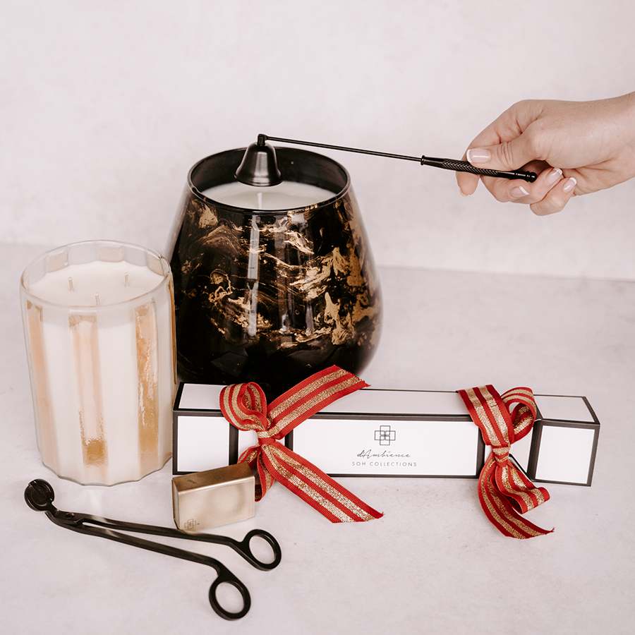 3.5kg Black & Gold Flecked Showstopper Vessel