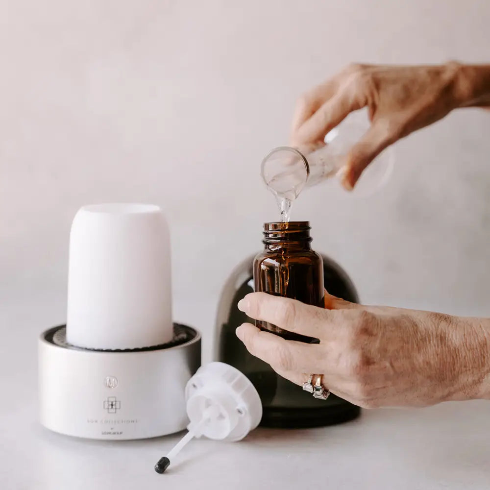 Roma Elegance Electric Aroma Diffuser – Stylish Home Fragrance Unit with LED Lighting - Scenting