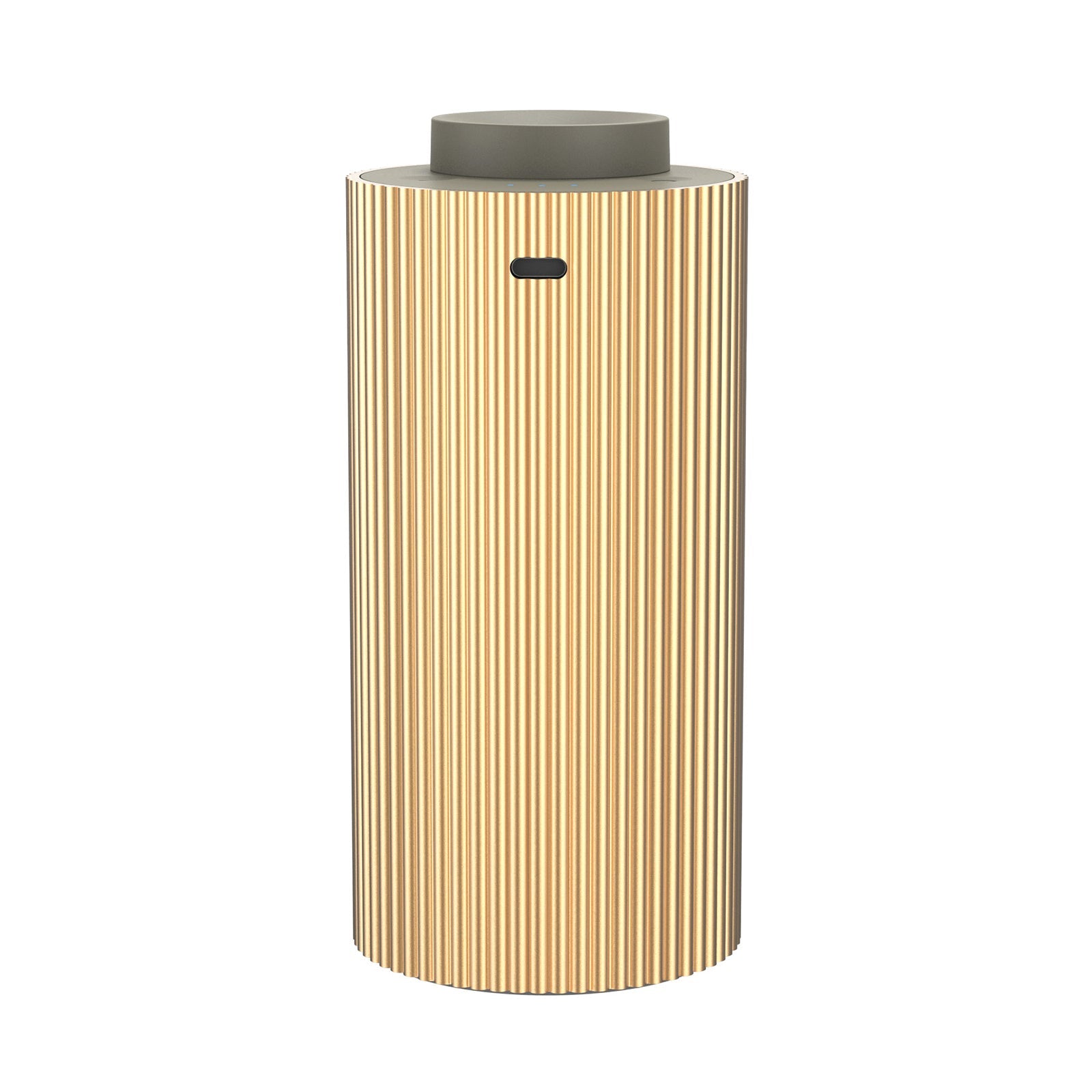 Gold Roma Mag XS electric diffuser with textured cylindrical design
