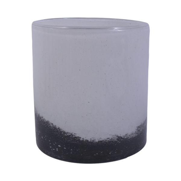 Four Wick | Black & White Powder Vessel