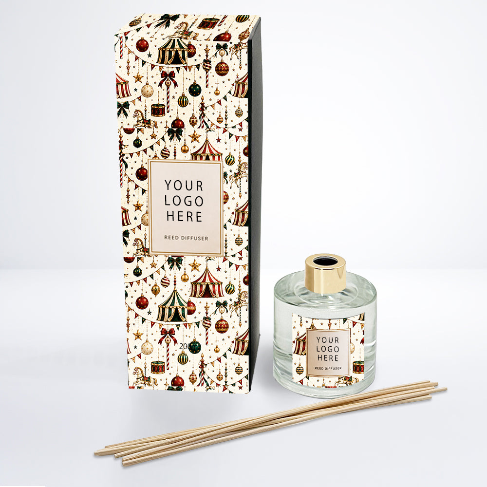 Festive White Label | 200ml Reed Diffuser