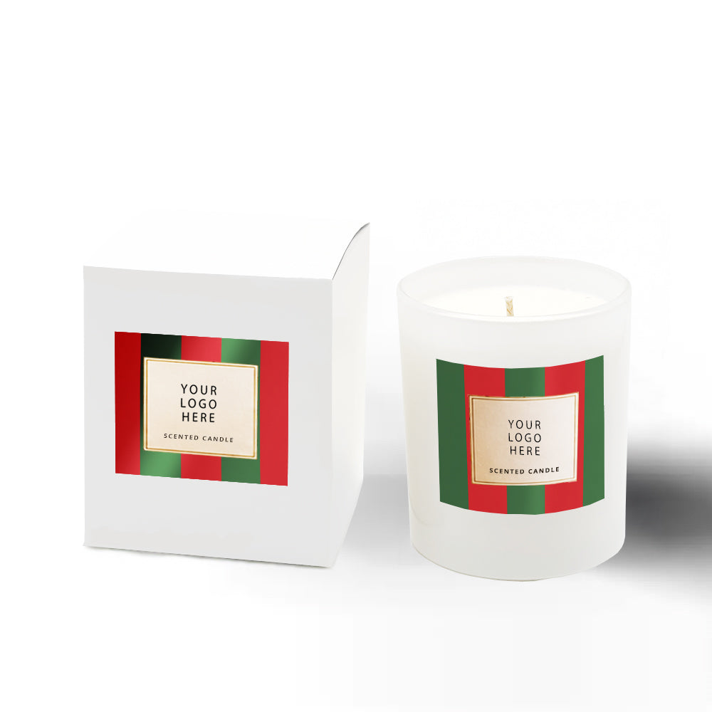 Festive White Label | 250g Candle