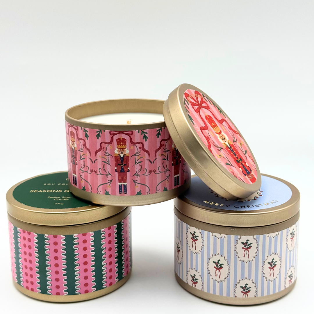 Festive Travel Candles 250g
