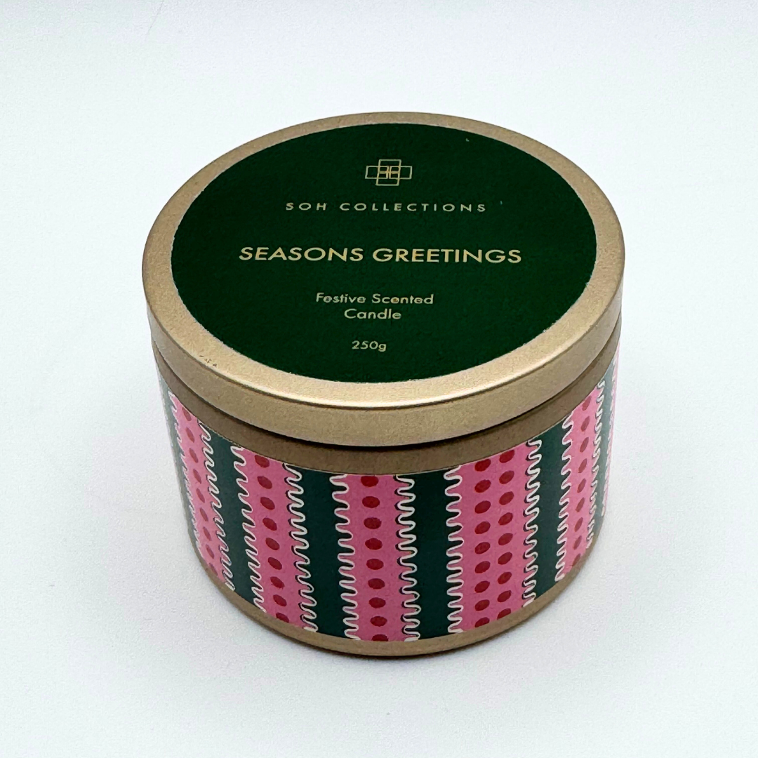 Festive Travel Candles 250g