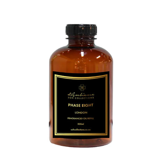 Brown bottle of scented oil refill for Phase Eight scenting unit diffuser