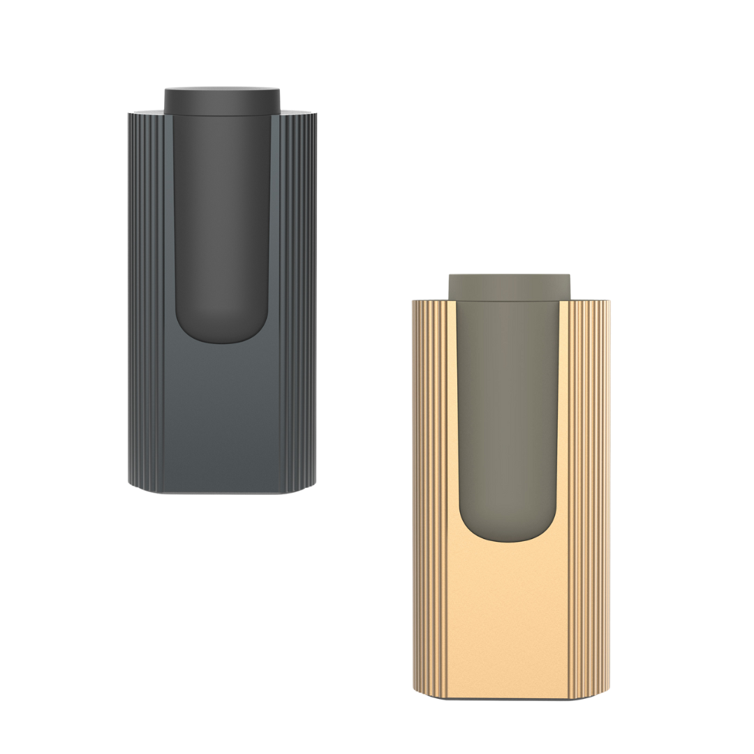Roma Mag XS electric diffuser in gold and black rectangular case