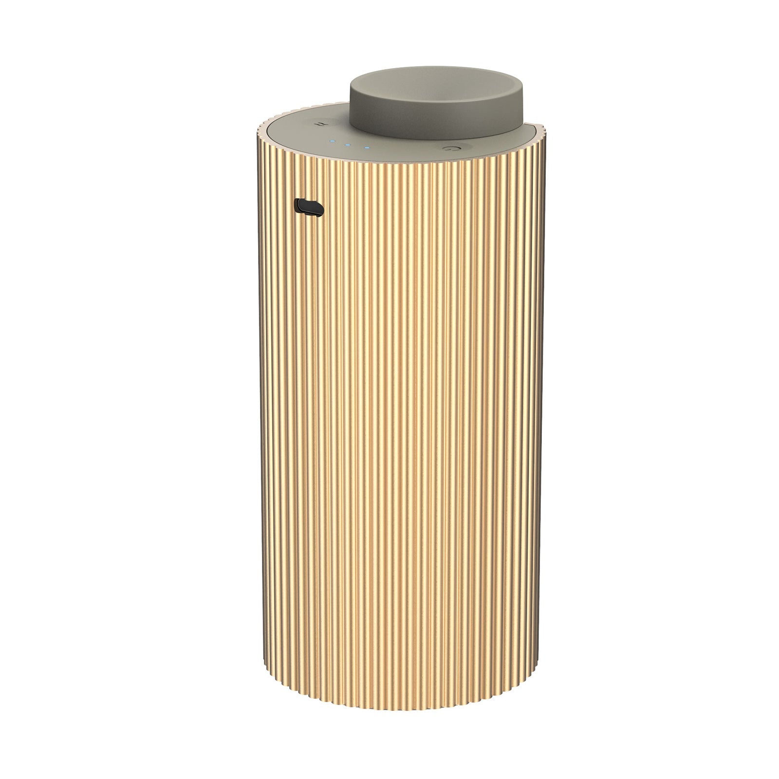 Roma Mag XS electric diffuser with gold cylindrical design