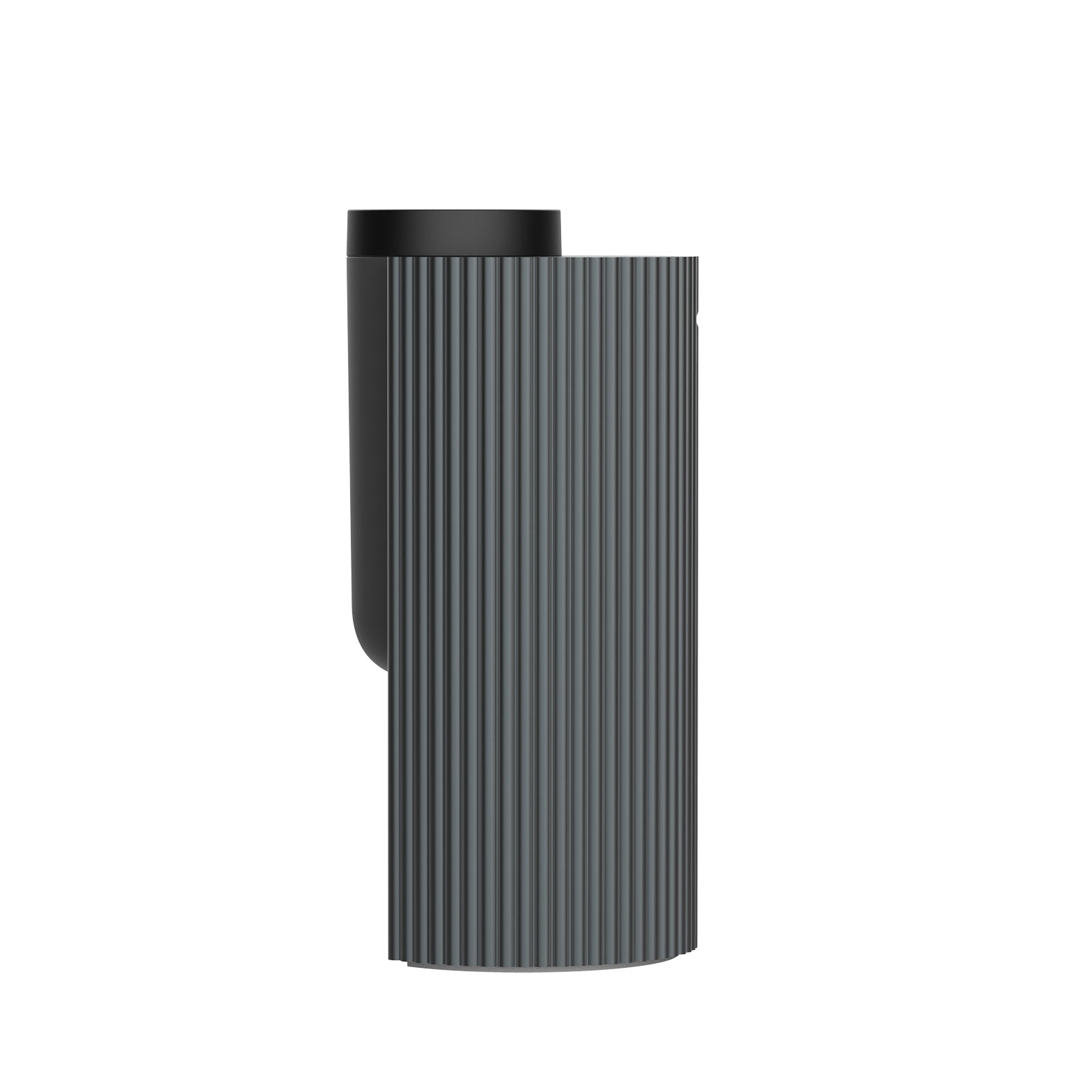Roma Mag XS electric diffuser with dark gray textured wall sconce