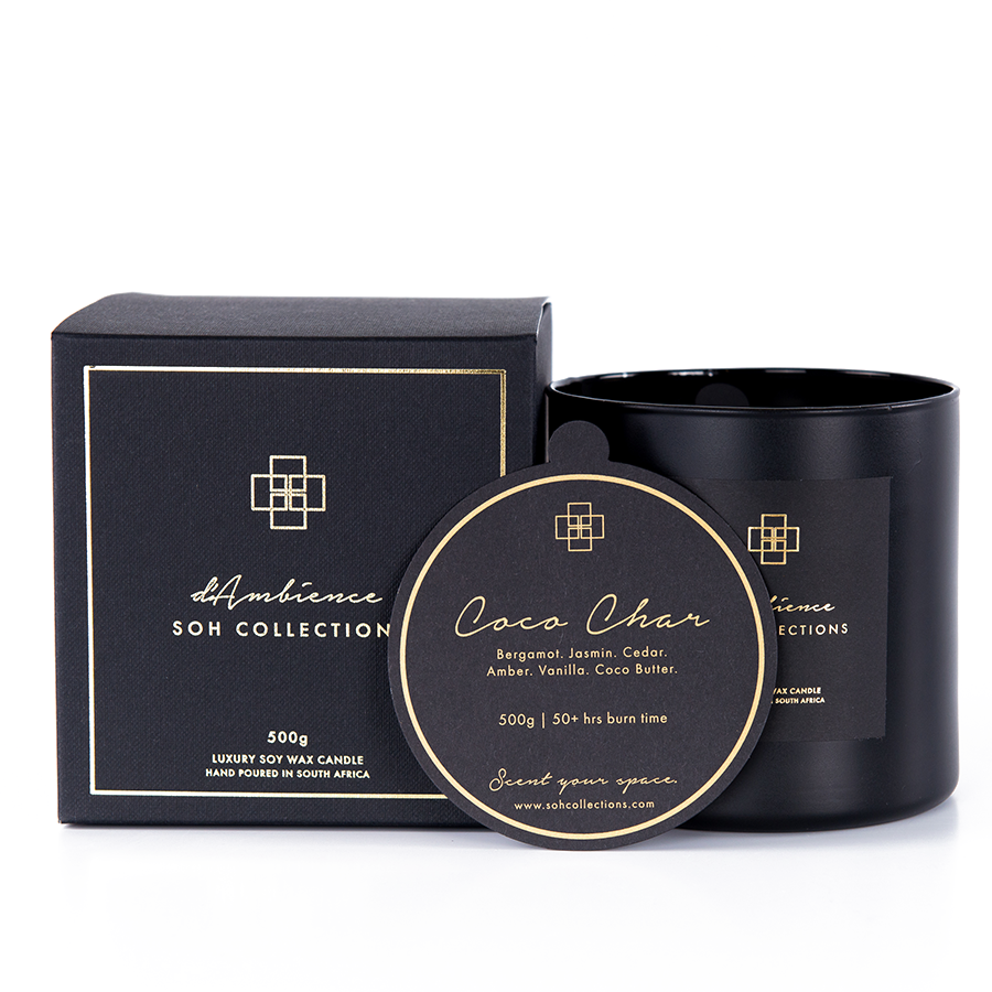 Coco Char | 500g Scented Candle